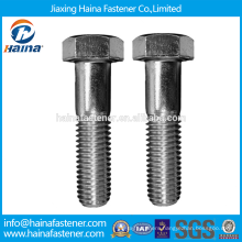 China Supplier In Stock GB /T 18230.1-2000 galvanized Hexagon bolts for structural bolting with large width across flats